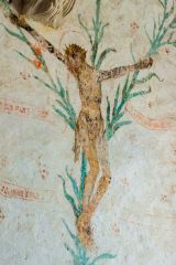 15th-century wall painting in All Saints Church