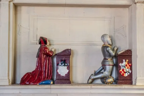 Sir James Worsley, 1536, and Ann Worsley (1557)