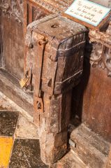 The 16th century alms box