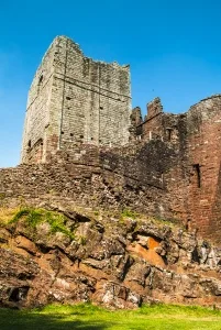 The outer ditch defenses