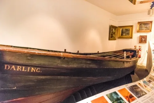 The coble used by Grace and William Darling