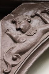 Beast? Human? Another peculiar carving.