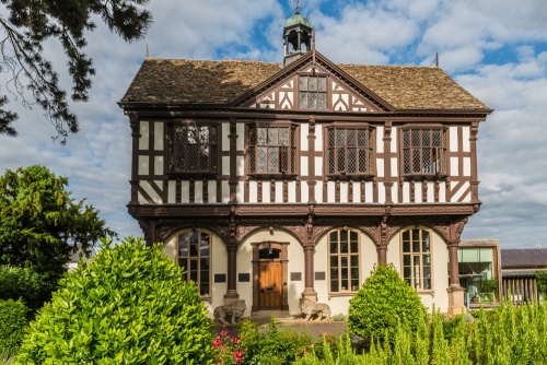 The front facade of Grange Court