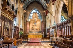 The chancel and altar
