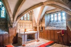 The crypt, St Wulfram's Church