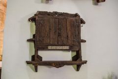 A fragment of the medieval church door