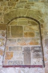 Blocked entrance to the lord of the manor's gallery