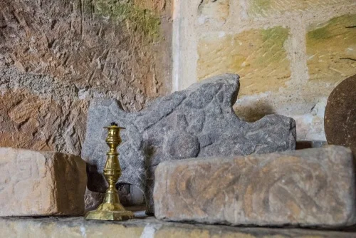 Anglo-Saxon carved cross-heads
