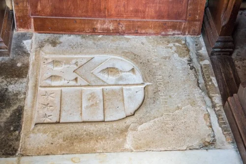 Lawrence Washington's grave slab