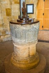 The early medieval tub font