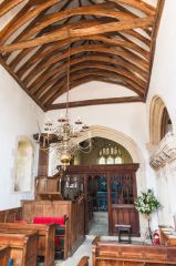 Looking down the nave