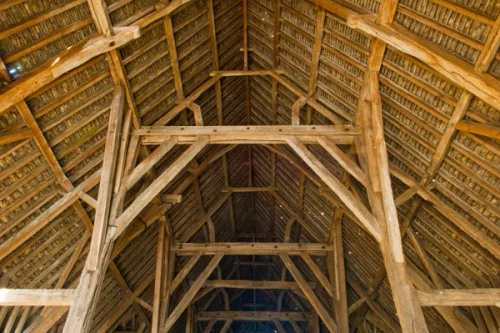 Medieval roof construction