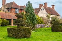 Topiary is everywhere at Great Dixter!