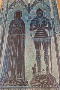 Wilcote brass, 1410