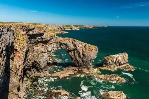 The Green Bridge of Wales