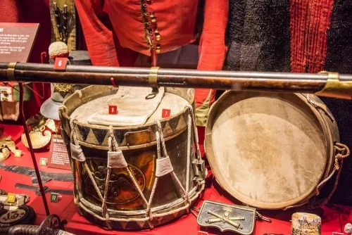 Russian drums captured at the Battle of Alma in 1854