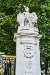 One of the Canada Gate pillars