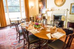 The family dining room