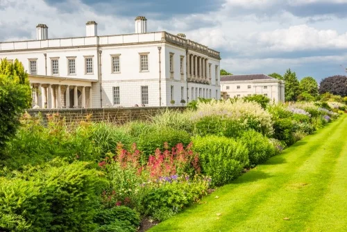 The Queen's House herbaceous border