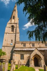 The west tower and south porch