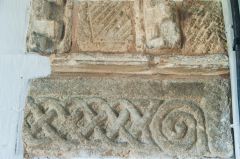 Late Saxon or early Norman carving