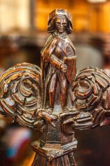 Gresford, All Saints Church, Another of the medieval bench ends