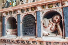 Gresford, All Saints Church, John Trevor memorial (d. 1589)