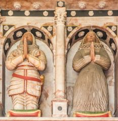 Gresford, All Saints Church, Sir Richard and Lady Katherine Trevor memorial