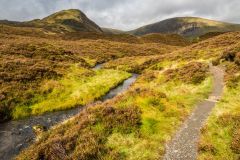 The trail to Loch Skeen