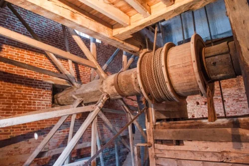 The Tudor donkey wheel