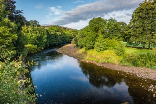 The River Swale at Grinton