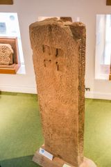 The rear face of the Rosemarkie Cross Slab