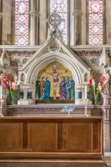 The high altar and reredos
