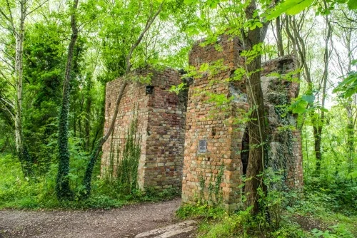 Remains of the Victorian ironworks