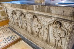 The De Brus Cenotaph north face