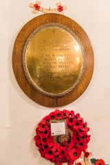 Gunby, St Peter's Church, The unusual WWI war memorial