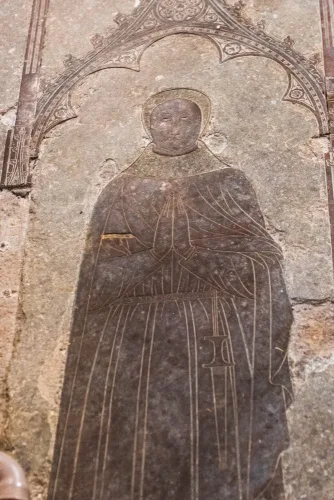 William Lodynton brass (d. 1420)