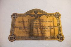 Gunby, St Peter's Church, Algernon Langton Massingberd memorial, 1887