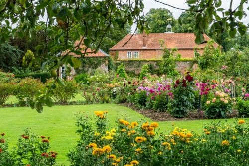 The formal gardens