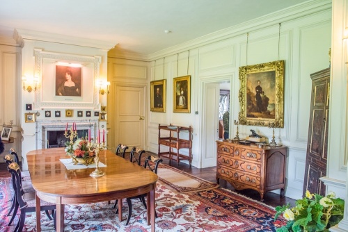 The dining room