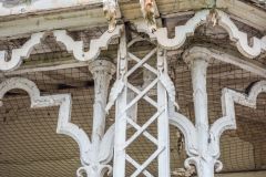 Ornate cast iron detailing Small Mansion