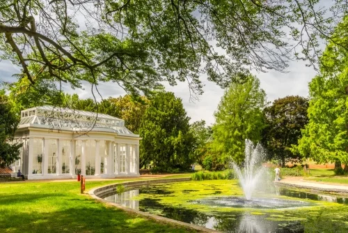The Orangery and Horsehoe Pond