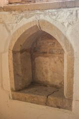 The 13th-century piscina