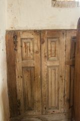 Jacobean panelling in the chancel