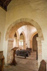 The Norman chancel arch