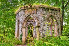 A folly in Hackfall Woods