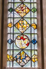 16th-century Flemish glass fragments