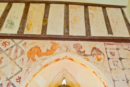 The glorious 12th-century wall paintings