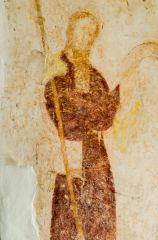 Wall painting of St James