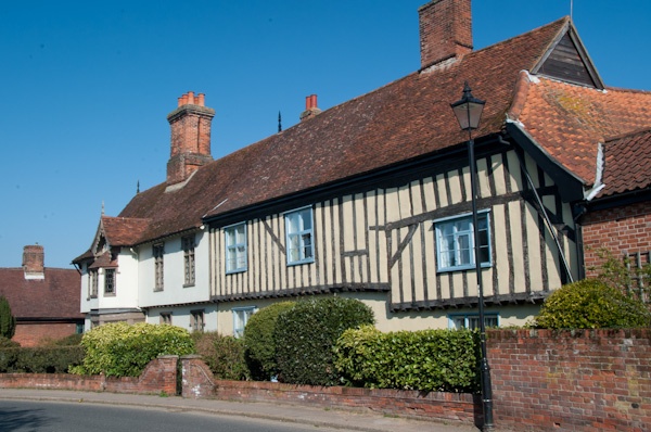 A timber-framed building in Halesworth, Suffolk